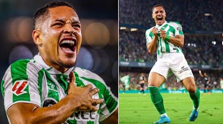 VITOR ROQUE SCORES HIS FIRST REAL BETIS GOAL!