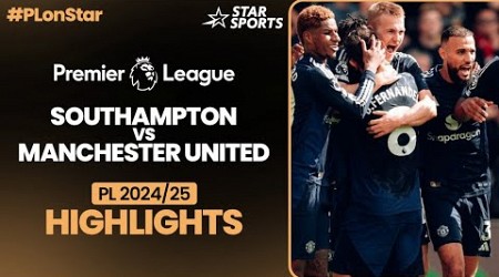 Rashford, De Ligt, and Garnacho wrap up a 3-0 win | #SOUMUN #PremierLeague 2024/25 Highlights