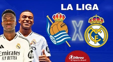 REAL SOCIEDAD X REAL MADRID AO VIVO LA LIGA DIRETO DO ESTÁDIO | RODADA 5 - NARRAÇÃO