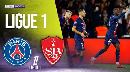 PSG vs Stade Brest | LIGUE 1 HIGHLIGHTS | 09/14/24 | beIN SPORTS USA