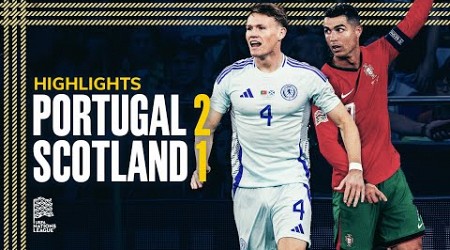 Portugal 2-1 Scotland | McTominay Scores in late Lisbon Defeat | 2024 UEFA Nations League Highlights