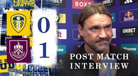 Daniel Farke reaction | Leeds United 0-1 Burnley | EFL Championship