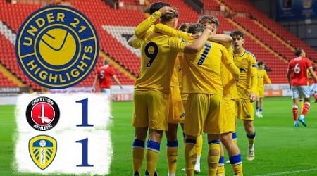 Highlights | Premier League Cup Charlton Athletic U21s 1-1 Leeds United U21s