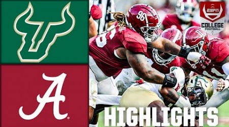 South Florida Bulls vs. Alabama Crimson Tide | Full Game Highlights | ESPN College Football