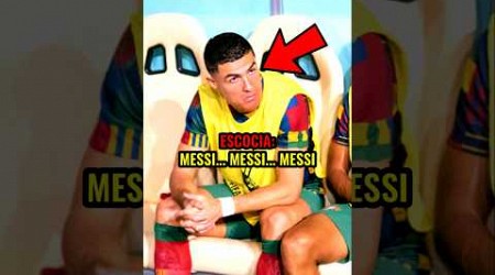 DEJARON A &quot;CRISTIANO&quot; EN LA BANCA Y LE GRITARON MESSI... PERO EL KARMA...