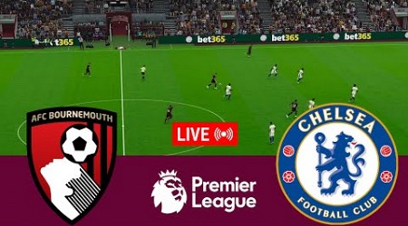 [LIVE] Bournemouth vs Chelsea Premier League 24/25 Full Match - Video Game Simulation