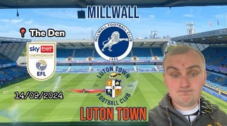 Most baffling refereeing display I’ve ever seen - Millwall v Luton Town 14/09/24