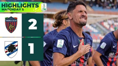 Cosenza-Sampdoria 2-1 | HIGHLIGHTS Serie BKT | Al Marulla vincono i Lupi