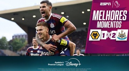 Barnes faz GOLAÇO e Newcastle vence Wolverhampton de virada na Premier League | Melhores Momentos