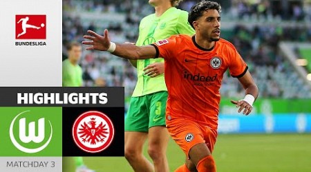 Marmoush Leads Frankfurt to Win! | Wolfsburg - Eintracht Frankfurt 1-2 | Highlights | MD 3 – BULI