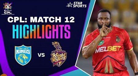 Kieron Pollard&#39;s quickfire 52* took Trinbago over the line | CPL 2024 Highlights | #CPLonStar