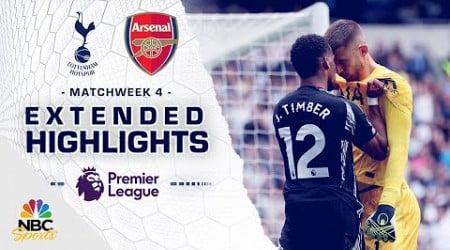 Tottenham Hotspur v. Arsenal | PREMIER LEAGUE HIGHLIGHTS | 9/15/2024 | NBC Sports