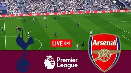 [LIVE] Tottenham Hotspur vs Arsenal Premier League 24/25 Full Match - Video Game Simulation