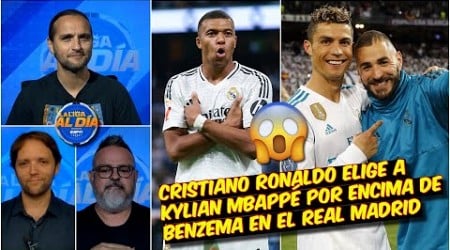 Cristiano Ronaldo NO ES AGRADECIDO con BENZEMA al preferir a Mbappé en Real Madrid | La Liga Al Día