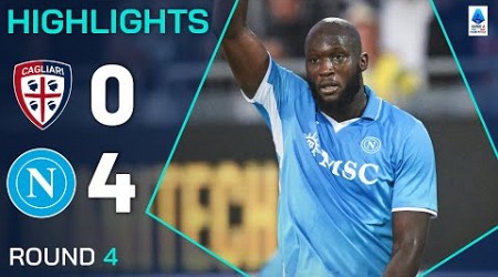 CAGLIARI-NAPOLI 0-4 | HIGHLIGHTS | Lukaku stars as Napoli cruise to victory | Serie A 2024/25