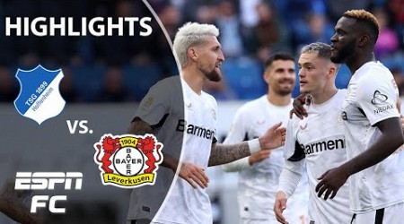 Hoffenheim vs. Bayer Leverkusen | Bundesliga Highlights | ESPN FC