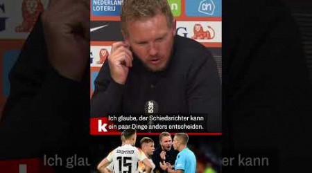 Nagelsmann über Schiedsrichter: &quot;Ich rege mich ja oft auf!&quot; #shorts