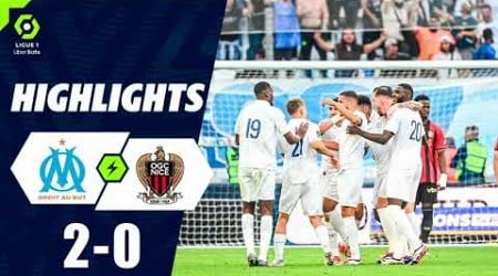 Marseille Nice | 2-0 | Le Résumé | Ligue 1 2024-25 | om nice