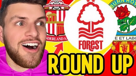 FOREST SHOCK LIVERPOOL, SUNDERLAND LOSE, BLACKBURN 2ND - EPL &amp; EFL ROUND UP