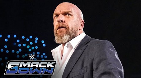 Triple H ushers in a new era of SmackDown: SmackDown highlights, Sept. 13, 2024