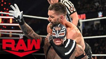 Finn Bálor gets disqualified injuring Rey Mysterio: Raw highlights, Sept. 9, 2024