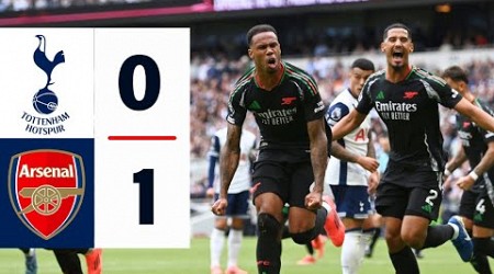 Tottenham vs Arsenal (0-1)| Highlights &amp; Goals | Premier League 2024/25