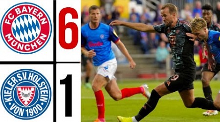 Bayern München vs Holstein Kiel (6-1) Highlights | bundesliga 2024/25 harry kane &amp; jamal musiala