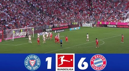 Holstein Kiel vs Bayern Munich 1-6 | 2024 Bundesliga | Match Highlights