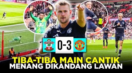 SEPERTI BUKAN MELIHAT MU, TIBA-TIBA BERMAIN CANTIK DAN HAJAR SOUTHAMPTON DIKANDANG LAWAN