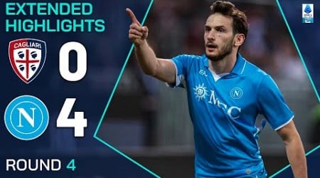 CAGLIARI-NAPOLI 0-4 | EXTENDED HIGHLIGHTS | SERIE A 2024/25