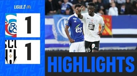 RC STRASBOURG ALSACE - ANGERS SCO (1-1) - 4ème journée - Ligue 1 McDonald&#39;s 24/25