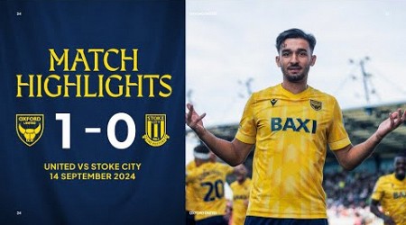 Oxford United vs Stoke City Highlights