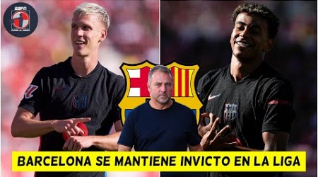 Lamine YAMAL y Dani OLMO MANTIENEN el INVICTO del BARCELONA con goleada vs GIRONA | Fuera de Juego