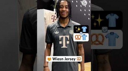 Michael with our new Wiesn jersey 