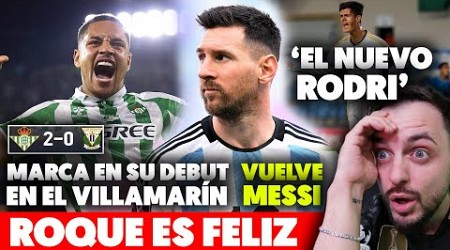 VITOR ROQUE VUELVE a RUGIR con el GOL · MESSI HA VUELTO · ASÍ JUEGA CHEMA &#39;EL NUEVO RODRI&#39;· MINGUEZA