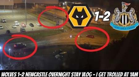 Wolves 1-2 Newcastle travel vlog - THIS IS THE WORST OVERNIGHT EXPERIENCE I HAVE WITNESSED !!!!