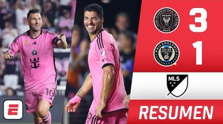 Lionel MESSI REGRESÓ con DOBLETE, SUÁREZ anota y el INTER MIAMI vence 3-1 a Philadelphia UNION | MLS