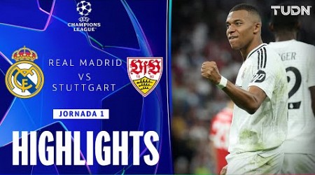 HIGHLIGHTS - Real Madrid vs Stuttgart | UEFA Champions League | TUDN