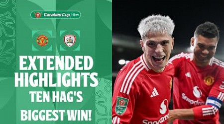 TEN HAG&#39;S BIGGEST WIN! | Manchester United v Barnsley extended highlights