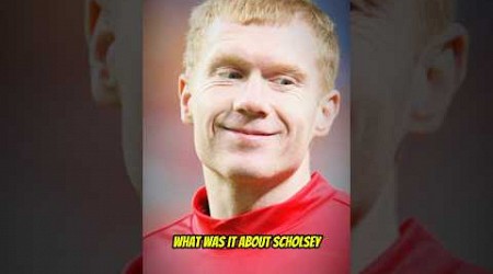 How good was Paul Scholes 