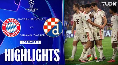 HIGHLIGHTS - Bayern München vs Dinamo Zagreb | UEFA Champions League | TUDN