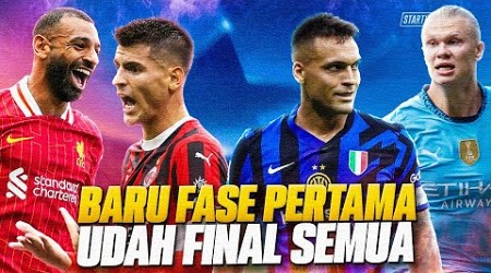 Laga-Laga Final Kepagian di Partai Pertama di Liga Champions Musim 2024/25