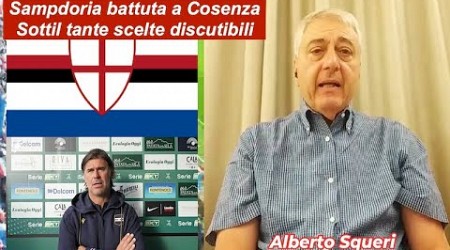 IL PUNTO SULLA SAMPDORIA, dopo Cosenza Sampdoria 2 1