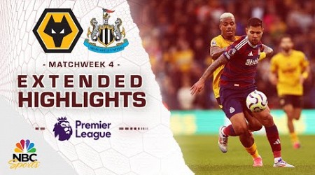 Wolves v. Newcastle United | PREMIER LEAGUE HIGHLIGHTS | 9/15/2024 | NBC Sports