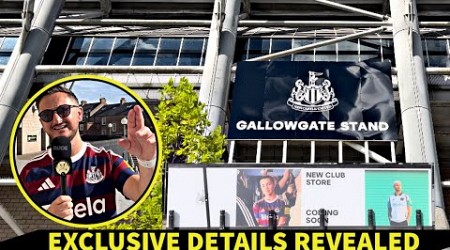 MORE Changes at St. James’ Park + NEW Club Shop Opening Date!!