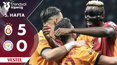 Vestel | Galatasaray (5-0) Çaykur Rizespor - Highlights/Özet | Trendyol Süper Lig - 2024/25