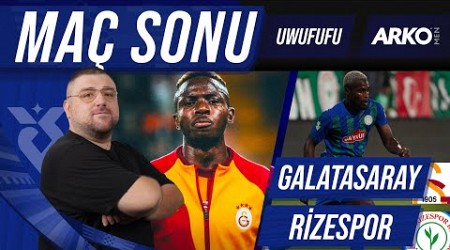 Galatasaray - Ç.Rizespor | Maç Sonu Değerlendirmesi | Uwufufu