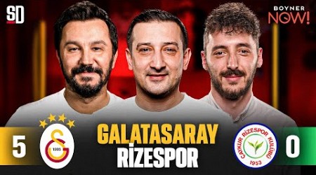 “HER ZAMAN DAHA İYİSİNİ ARAR” | Galatasaray 5-0 Rizespor, Osimhen ve Sara’dan Siftah, Davinson