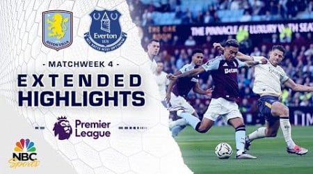 Aston Villa v. Everton | PREMIER LEAGUE HIGHLIGHTS | 9/14/2024 | NBC Sports