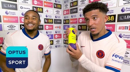 JADON SANCHO: Player of the match on Chelsea debut | &#39;From Day 1, they&#39;ve made me feel welcome.&#39;